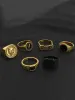 6Pcs Skull Stacking Rings Set sold by Coofandy