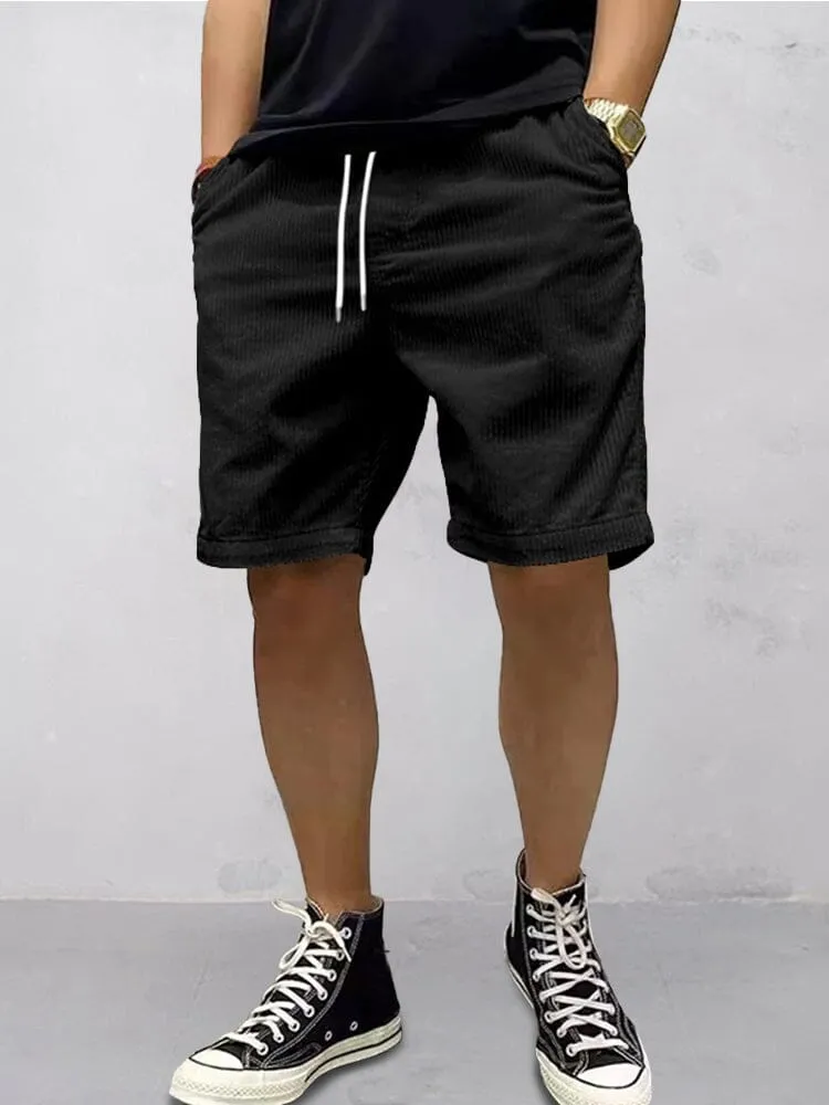 Lightweight Summer Corduroy Shorts sold by Coofandy product image thumbnail 3