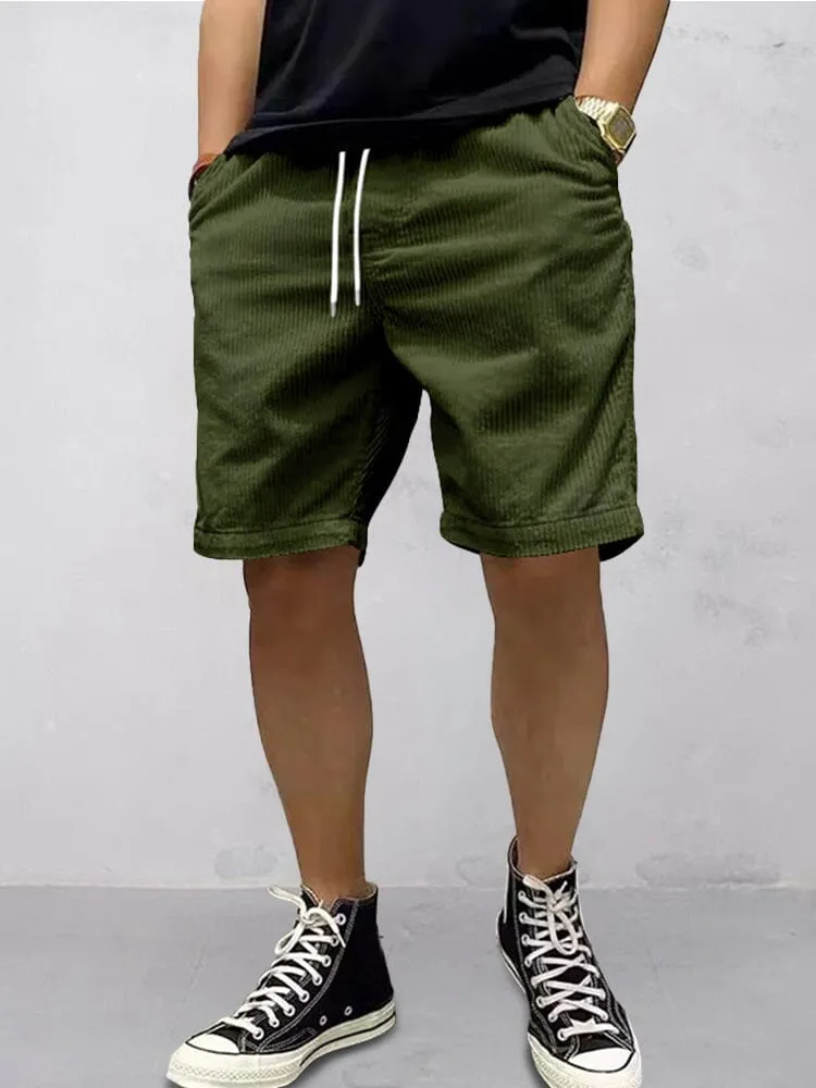 Lightweight Summer Corduroy Shorts sold by Coofandy
