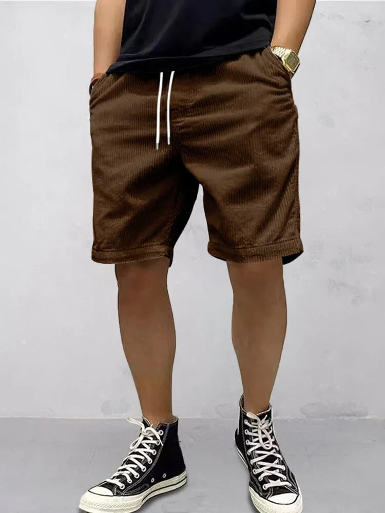 Lightweight Summer Corduroy Shorts sold by Coofandy product image thumbnail 4