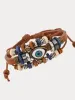 Bohemian Mystical Eye Beaded Bracelet sold by Coofandy