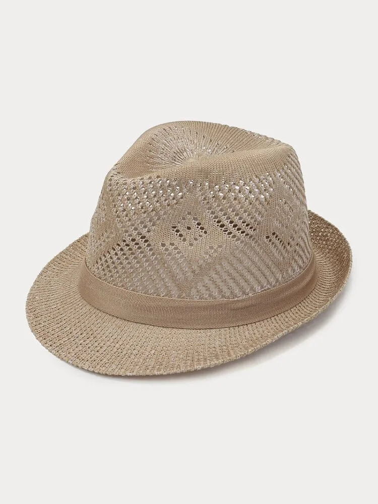 Foldable Breathable Mesh Fedora Hat sold by Coofandy product image thumbnail 5