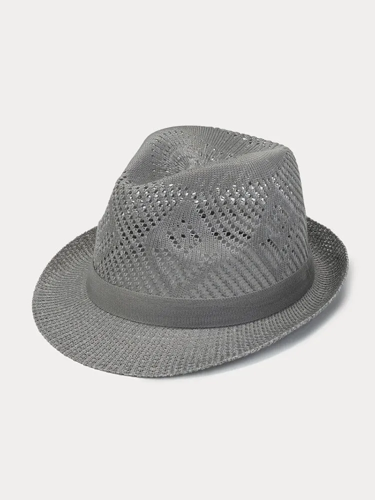 Foldable Breathable Mesh Fedora Hat sold by Coofandy product image thumbnail 3