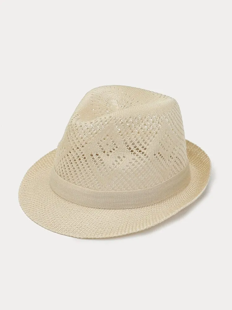 Foldable Breathable Mesh Fedora Hat sold by Coofandy product image thumbnail 2