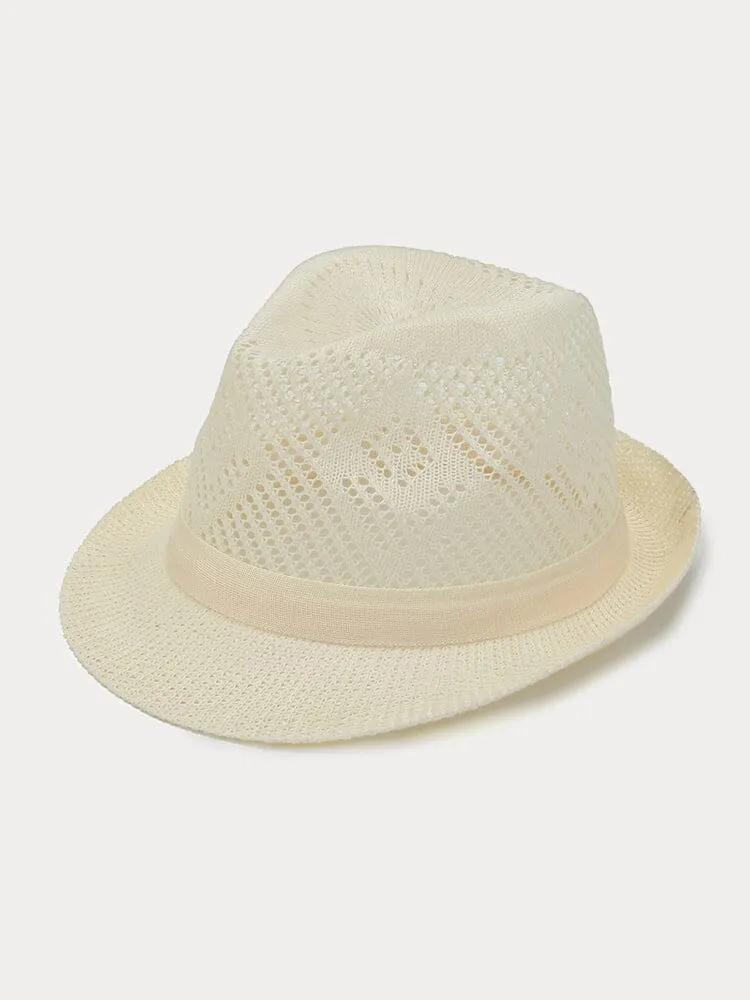 Foldable Breathable Mesh Fedora Hat sold by Coofandy product image thumbnail 4