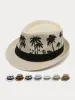 Summer Breezy Woven Beach Hat sold by Coofandy
