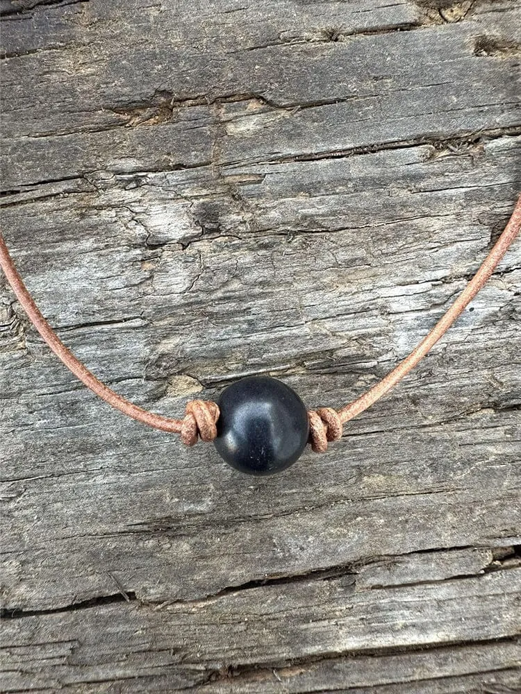 Bohemian Natural Stone Necklace sold by Coofandy product image thumbnail 5