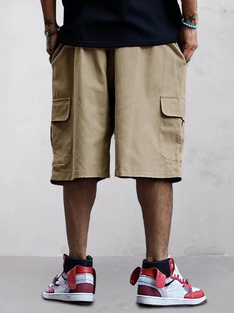 Versatile Utility Cargo Shorts sold by Coofandy product image thumbnail 4