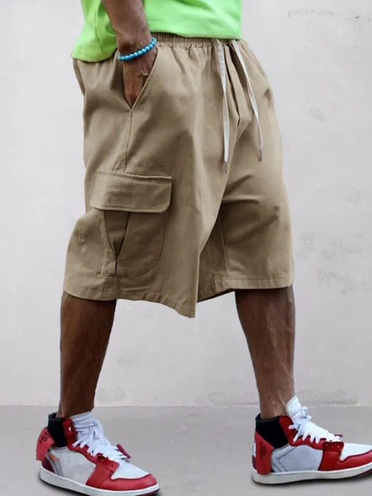 Versatile Utility Cargo Shorts sold by Coofandy product image thumbnail 3