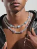 Glamour Hearts Cuba Chain sold by Coofandy