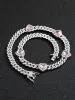 Glamour Hearts Cuba Chain sold by Coofandy