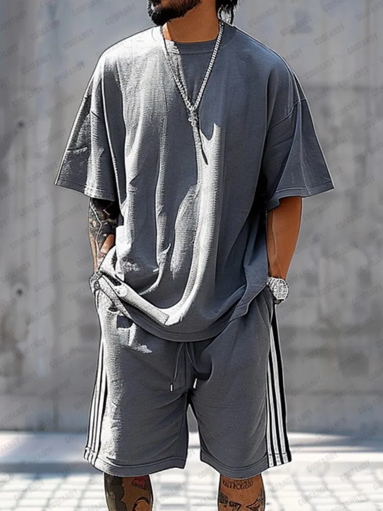 Classic 100% Cotton Matching Tracksuit Set sold by Coofandy product image thumbnail 3