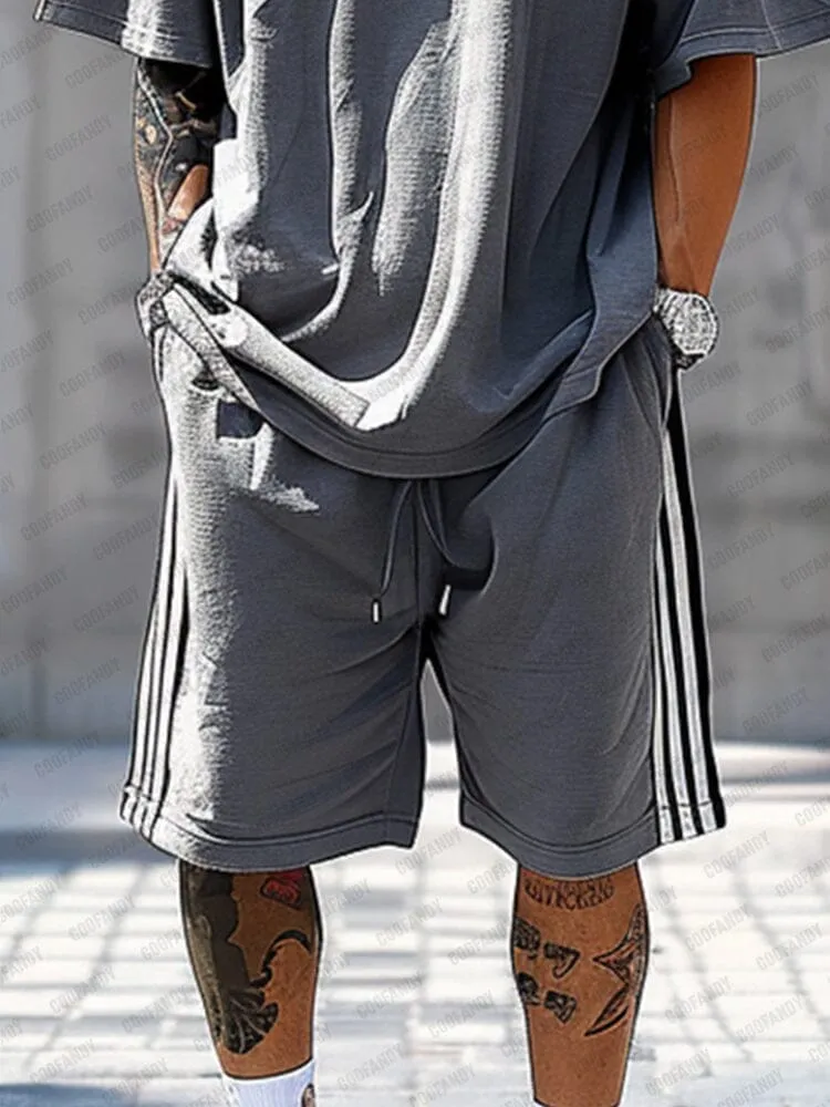 Classic 100% Cotton Matching Tracksuit Set sold by Coofandy product image thumbnail 5