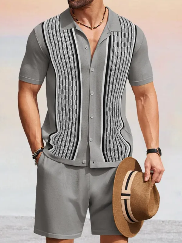 Stylish Jacquard Knit Sets sold by Coofandy