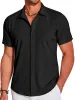 Casual Wrinkle Free Textured Shirt (US Only) sold by Coofandy