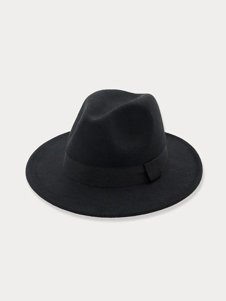 Vintage Fedora Hat with Band sold by Coofandy product image thumbnail 3
