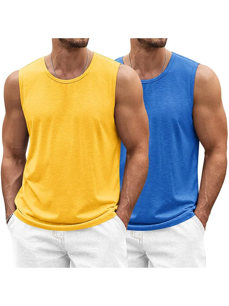 Classic 2-Pack Workout Tank Top (US Only) sold by Coofandy product image thumbnail 4