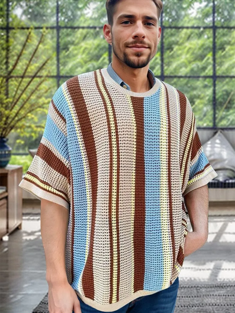 Stylish Breathable Knit Shirt sold by Coofandy product image thumbnail 5