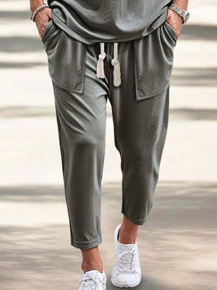 Fake Two-Piece Tank Top and Pants Set sold by Coofandy product image thumbnail 4