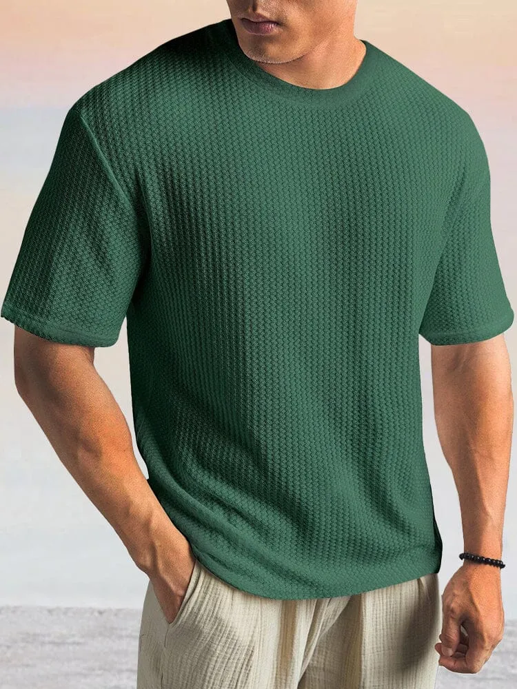 Casual Breathable Stretch T-shirt sold by Coofandy