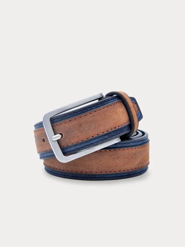 Vintage Durable PU Cowhide Belt made by Coofandy