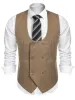 Double Breasted Dress Vest (US Only) sold by Coofandy
