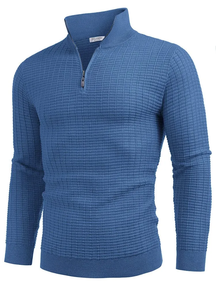 Soft Polo Collar Knit Sweater (US Only) sold by Coofandy product image thumbnail 4