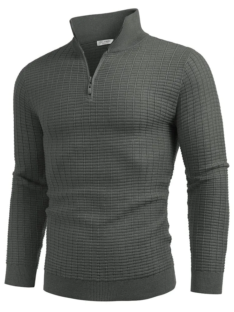 Soft Polo Collar Knit Sweater (US Only) sold by Coofandy product image thumbnail 5