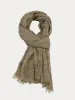 Stylish Stripe Tassel Scarf sold by Coofandy