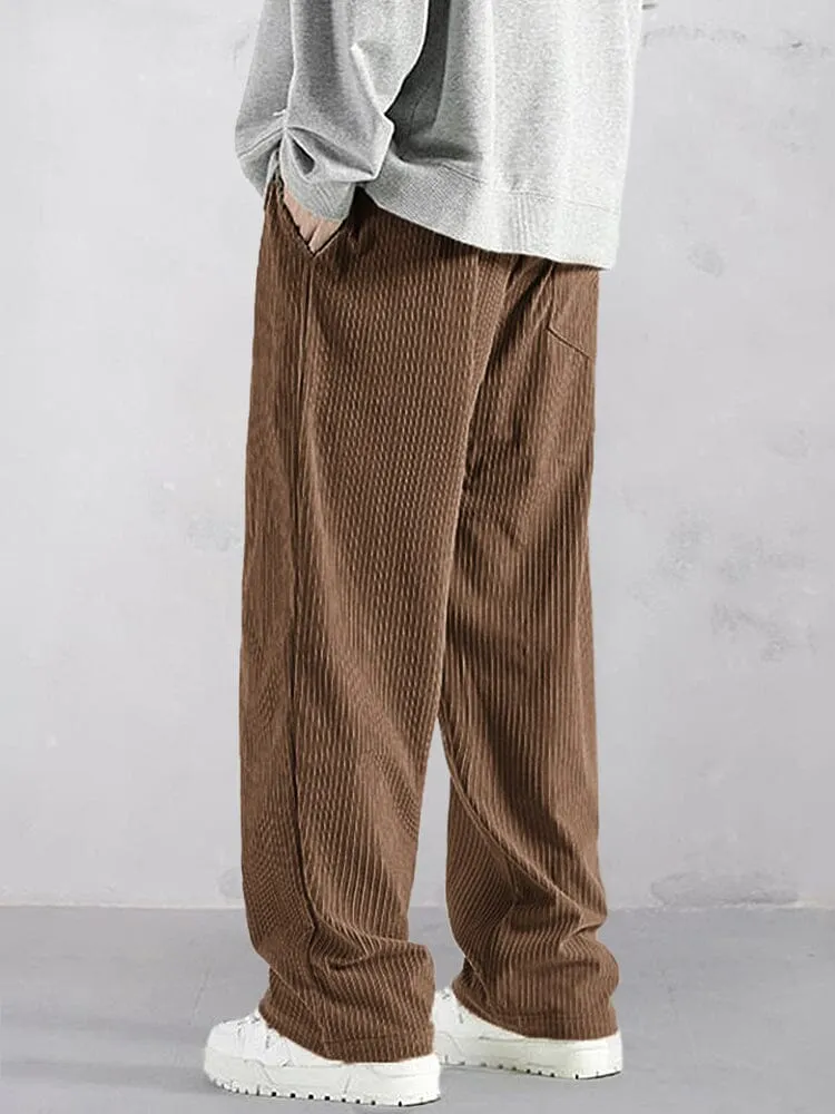 Casual Straight-Leg Corduroy Pants sold by Coofandy product image thumbnail 5