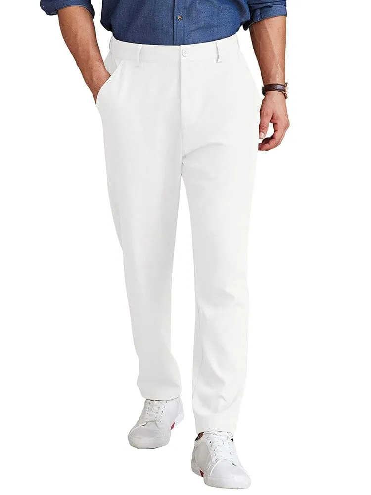Classic Solid Color Chino Pants (US Only) sold by Coofandy product image thumbnail 3