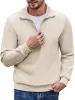 Casual Corduroy Polo Collar Pullover (US Only) sold by Coofandy