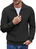 Casual Corduroy Polo Collar Pullover (US Only) sold by Coofandy