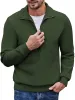 Casual Corduroy Polo Collar Pullover (US Only) sold by Coofandy