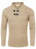 Stylish Shawl Collar Pullover Sweater (US Only) sold by Coofandy