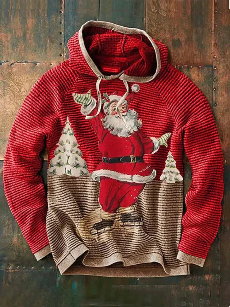 Coofandy Christmas Style Hooded Sweatshirt sold by Coofandy