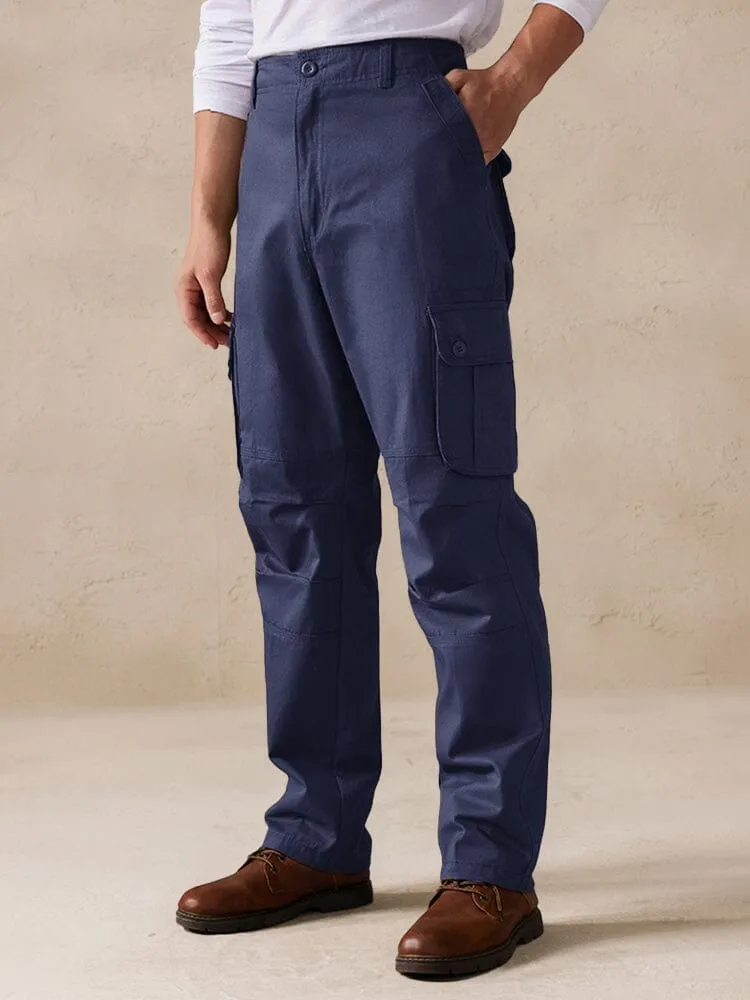 Comfy 100% Cotton Cargo Pants sold by Coofandy product image thumbnail 4