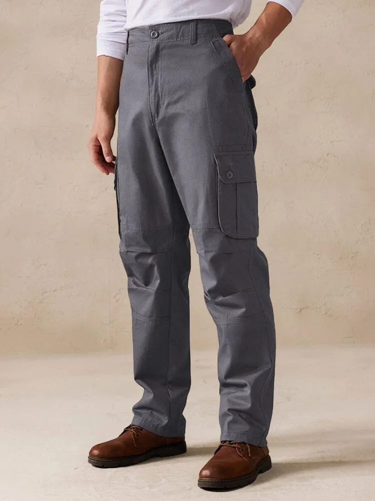 Comfy 100% Cotton Cargo Pants sold by Coofandy product image thumbnail 5