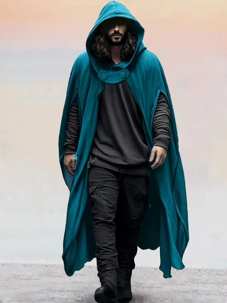 Stylish Hooded Cloak Cardigan sold by Coofandy product image thumbnail 3
