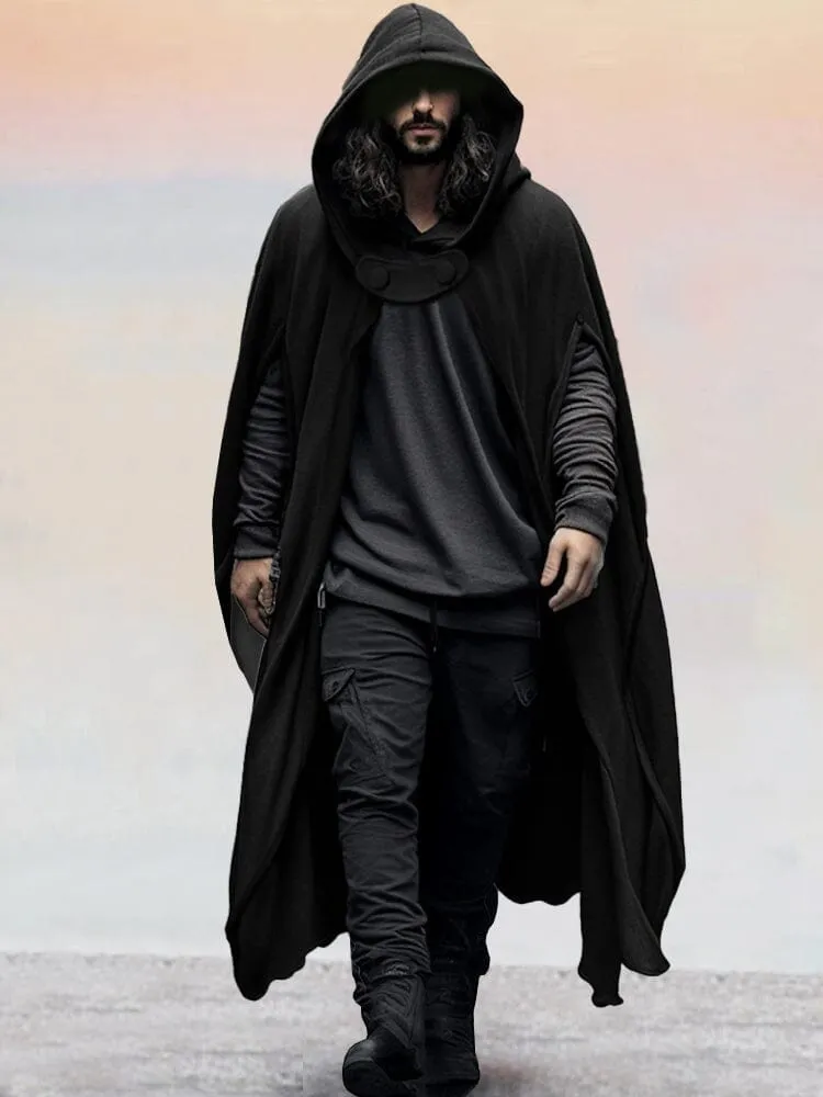 Stylish Hooded Cloak Cardigan sold by Coofandy product image thumbnail 2
