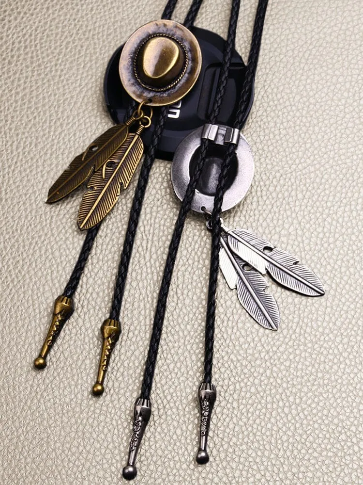 Western Cowboy Bolo Tie Necklace sold by Coofandy product image thumbnail 5