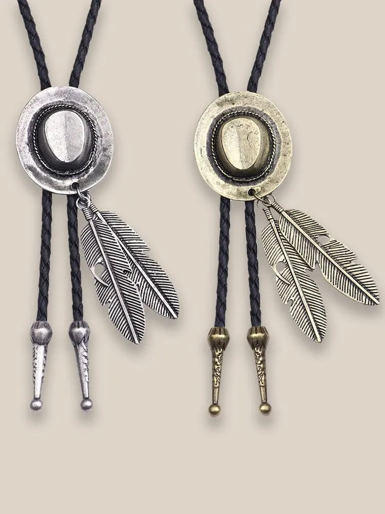 Western Cowboy Bolo Tie Necklace sold by Coofandy product image thumbnail 3