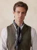 Stylish Printed Square Silk Scarf sold by Coofandy