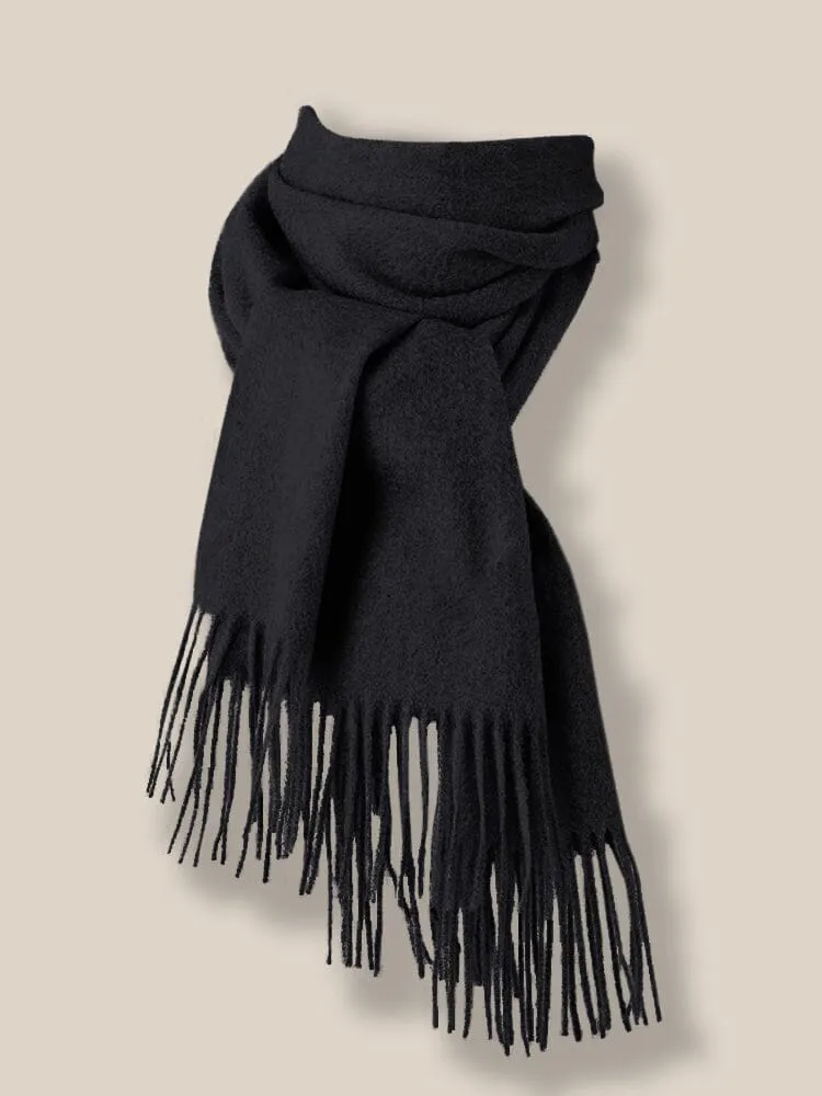 Comfy Tassel Faux Pashmina Scarf sold by Coofandy product image thumbnail 2
