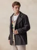 Lapel Double-Breasted Tweed Coat sold by Coofandy