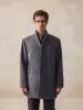 Casual Stand Collar Tweed Coat sold by Coofandy