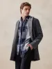 Casual Stand Collar Tweed Coat sold by Coofandy