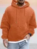 Textural Loose Fit Hoodie sold by Coofandy