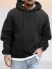 Textural Loose Fit Hoodie sold by Coofandy