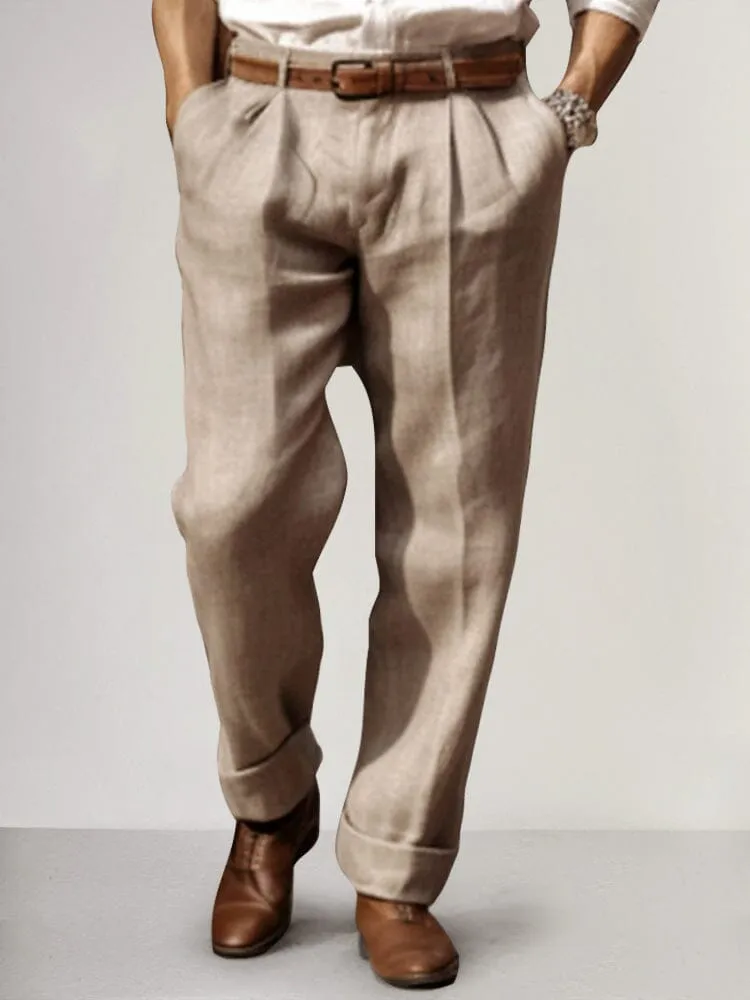 Premium Cotton Linen Relax Pants sold by Coofandy product image thumbnail 5